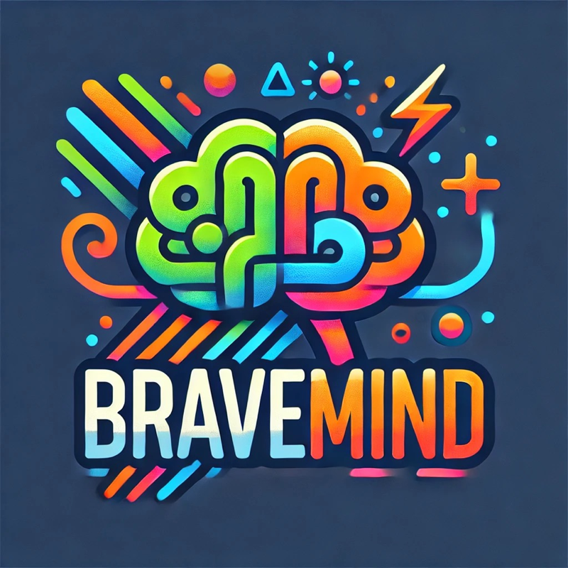BraveMind Logo Concept 1